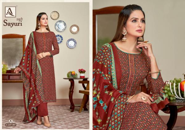 Alok Sayuri Pure Pashmina Designer Dress Material Collection 